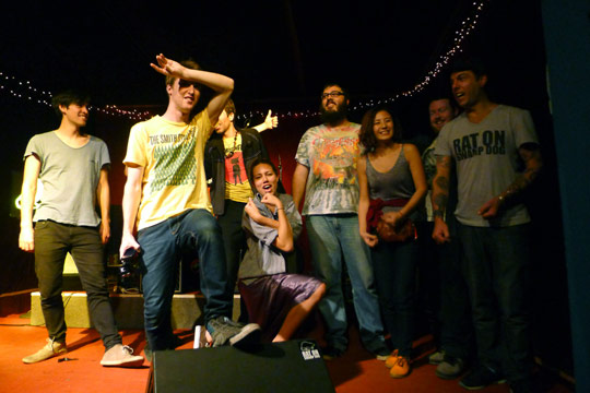 Happy times at Rat on Swamp Dog in Shanghai