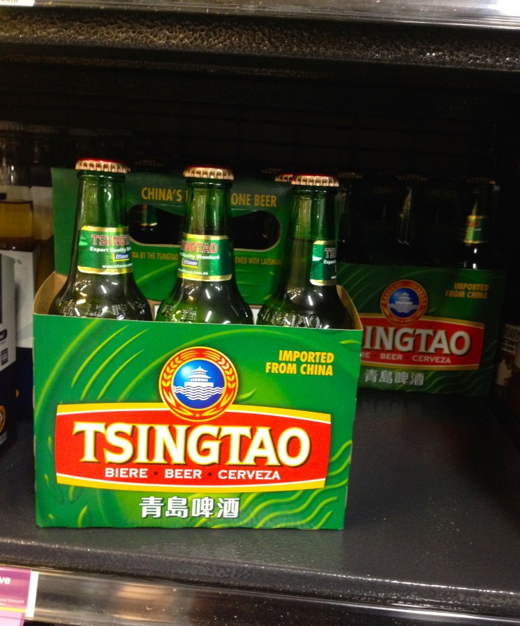 Drinks before the show. Possibly the most authentic Chinese aspect of the evening.