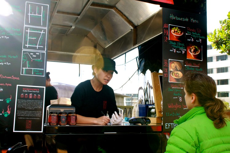 Breakfast time at the Harbourside Market