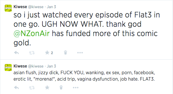 Losing my shit upon discovering Flat3 earlier this year.