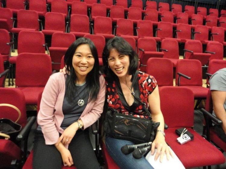 Renee and Lynda. Image from Radio New Zealand.