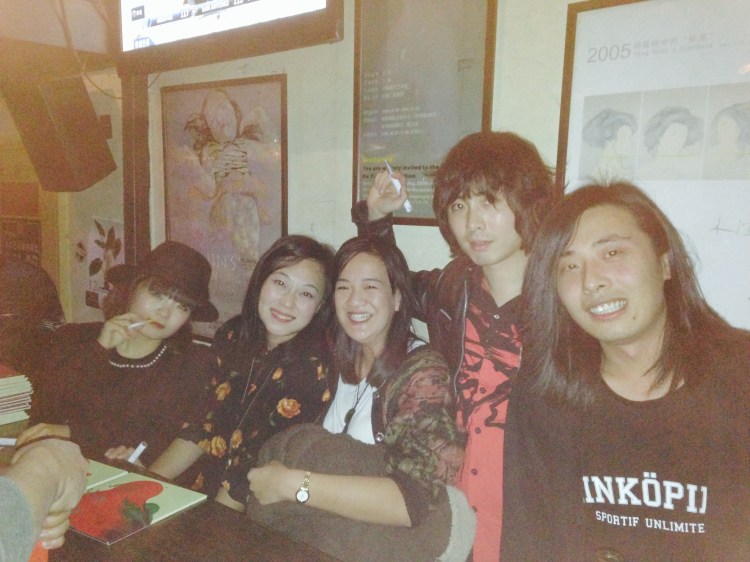 Atom, Helen, me, Bo Xuan and Zong Can