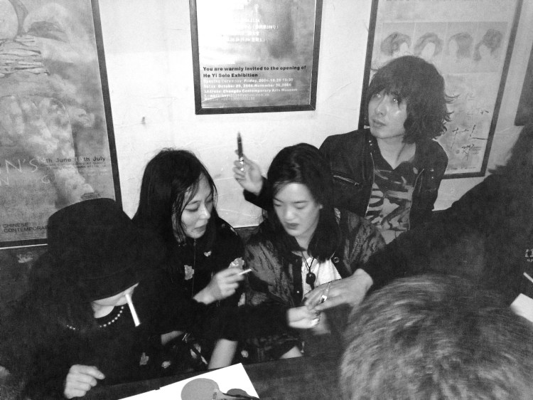 Me and Nova Heart at Little Bar last month.