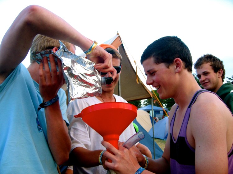 Just another day at Bay Watch. End of 2009, RnV campsite.