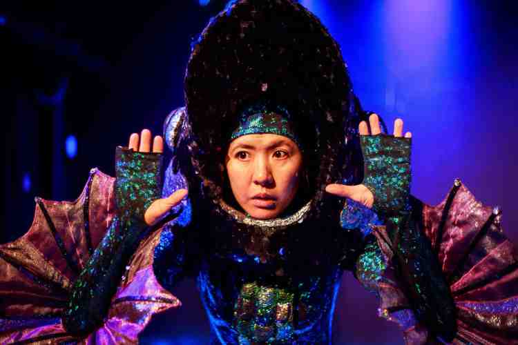 Blue Cod in Bubblelands. Photo by Julie Zhu for Tearaway.