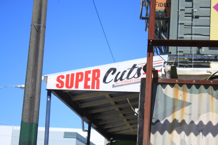 Fidel's on a sunny day.