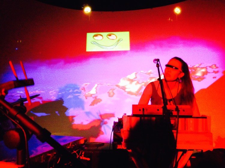 Orchestra of Spheres and Lady Lazer Light. Valhalla, June 2014.